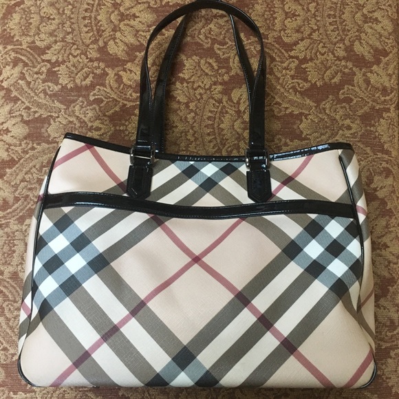 Burberry Handbags - NWOT Burberry Haymarket Bag